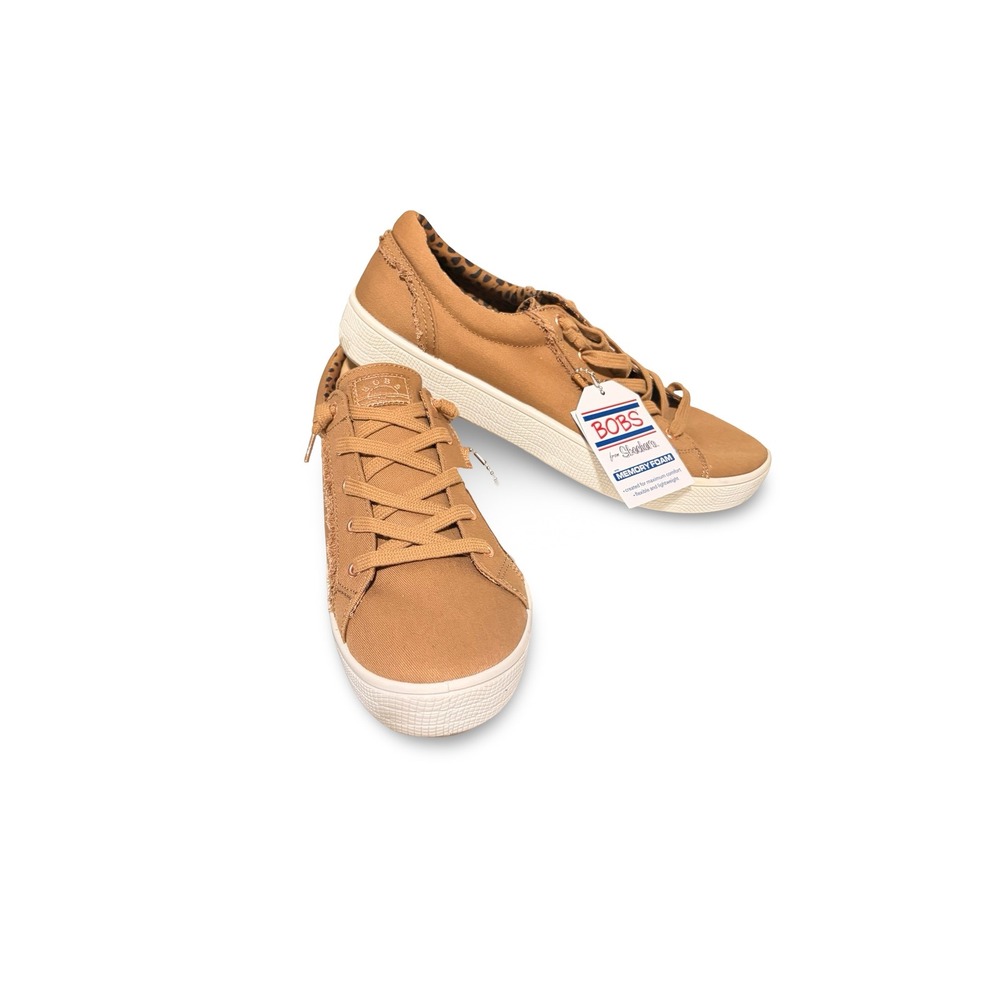 Skechers BOBS B Cute Sneaker Womens 10 Chestnut Brown 113328